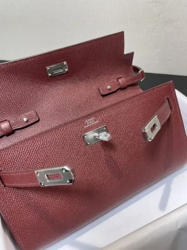 Hermes Kelly Elan Bordeaux - Image 2