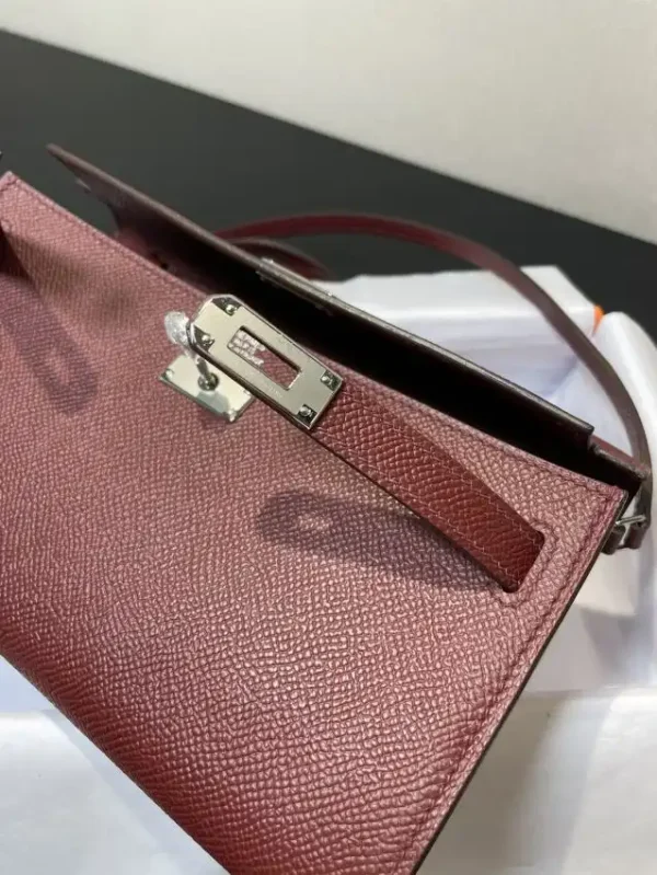 Hermes Kelly Elan Bordeaux - Image 3