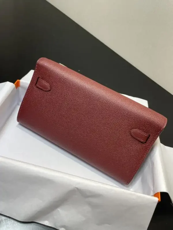 Hermes Kelly Elan Bordeaux - Image 6