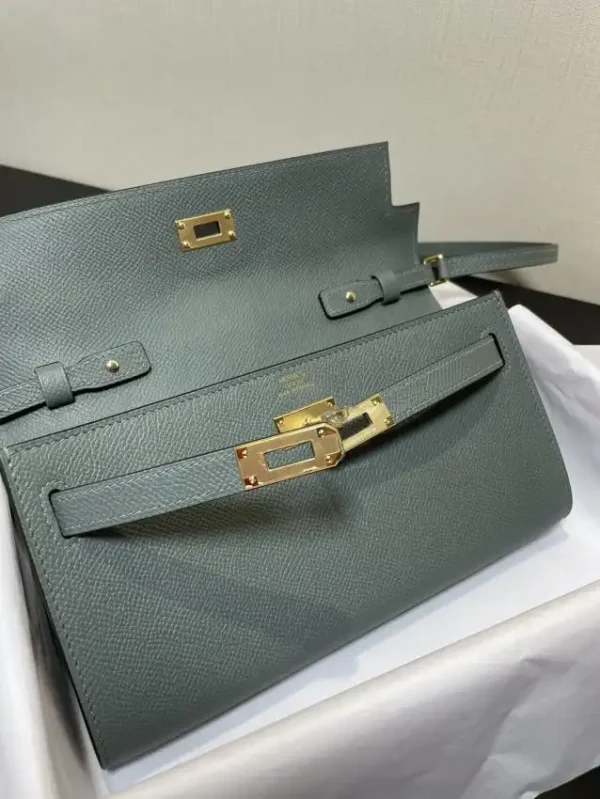 Hermes Kelly Elan Mint Green - Image 3