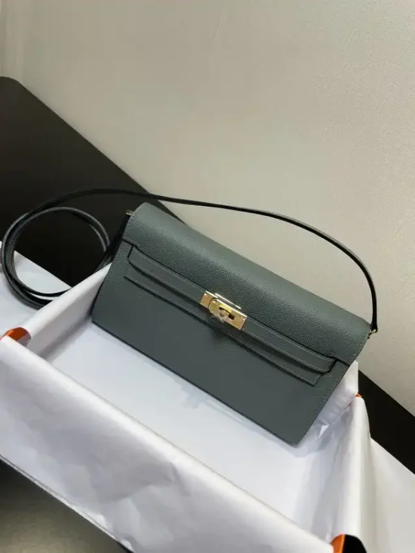 Hermes Kelly Elan Mint Green