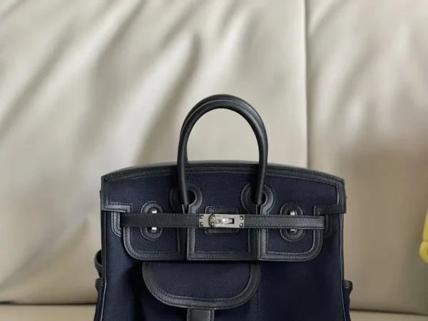 Hermes Birkin Royal Blue Cargo - Image 4