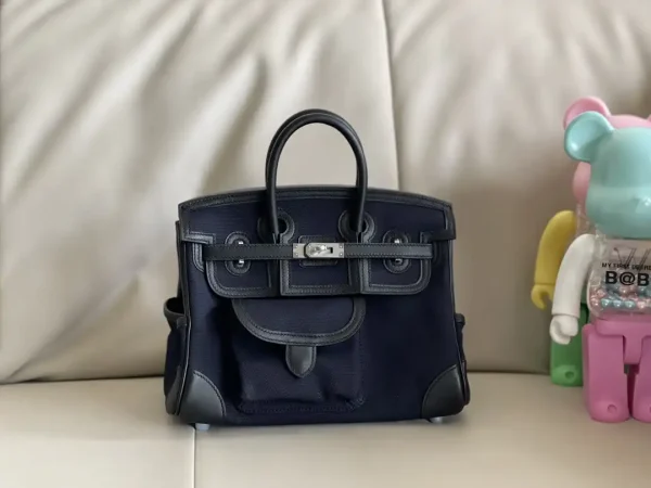Hermes Birkin Royal Blue Cargo