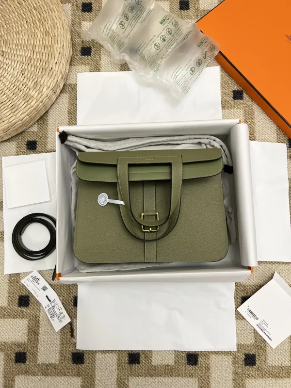 Hermes Halzan  Green - Image 2
