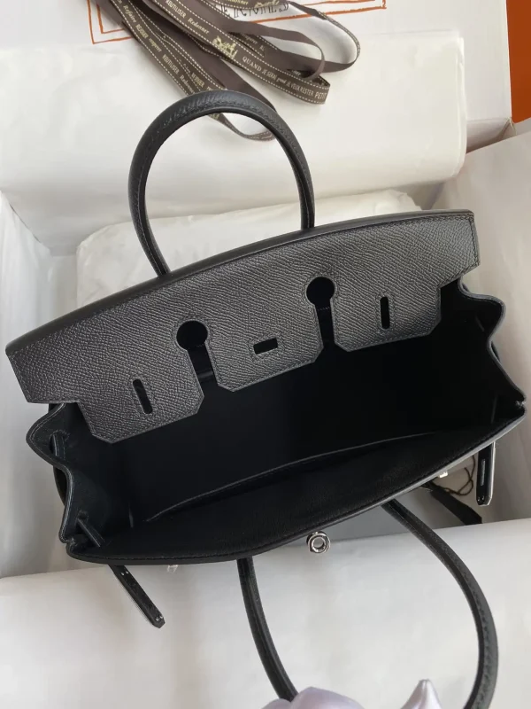 Hermes Birkin Epsom Black Silver - Image 2