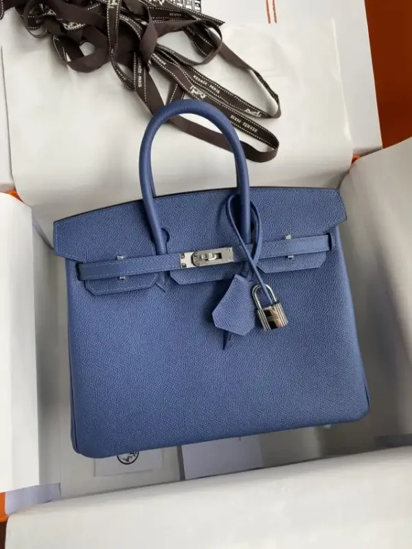 Hermes Birkin Agate Blue