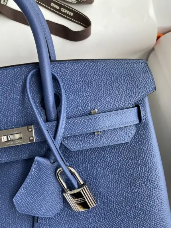 Hermes Birkin Agate Blue - Image 8
