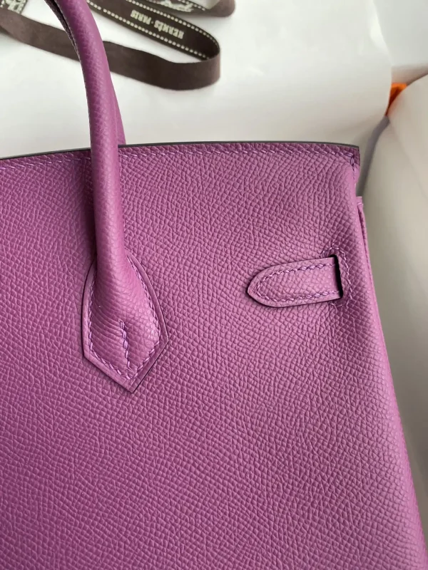 Hermes Birkin Epsom Anemone Purple - Image 6