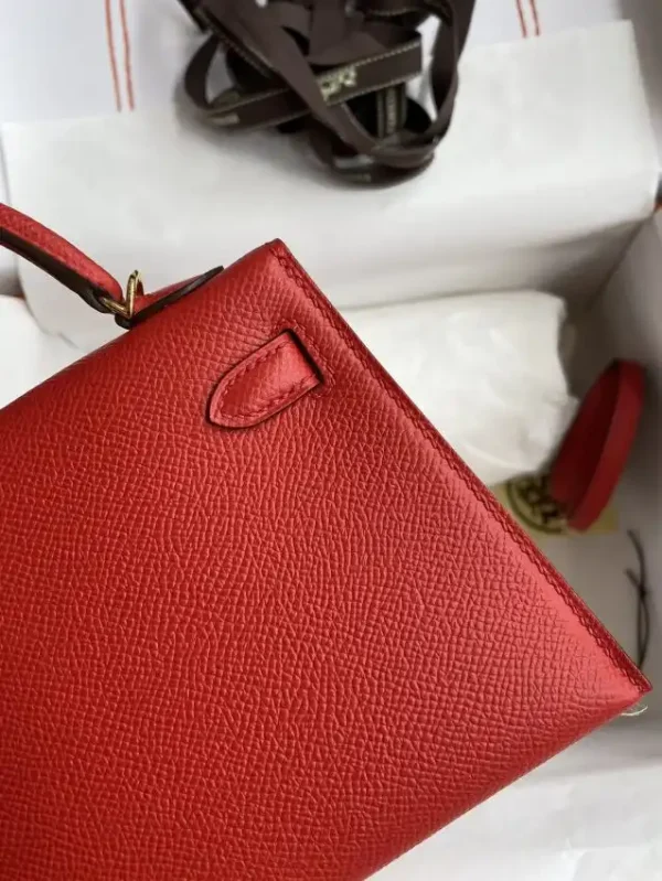 Hermes Kelly Epsom Bright Red - Image 2