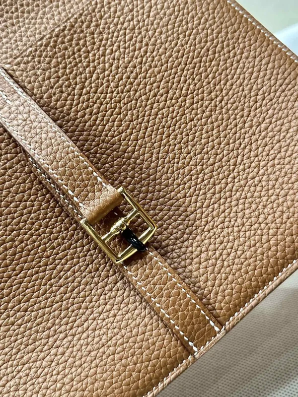 Hermes Halzan  Brown - Image 3