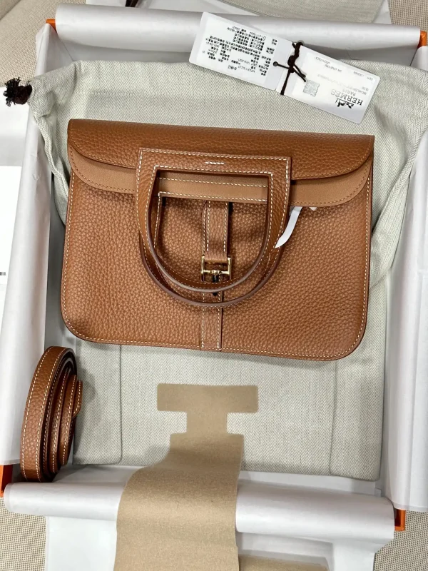 Hermes Halzan  Brown