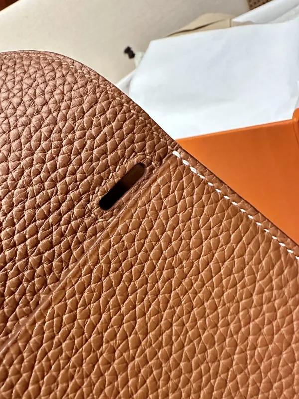 Hermes Halzan  Brown - Image 6