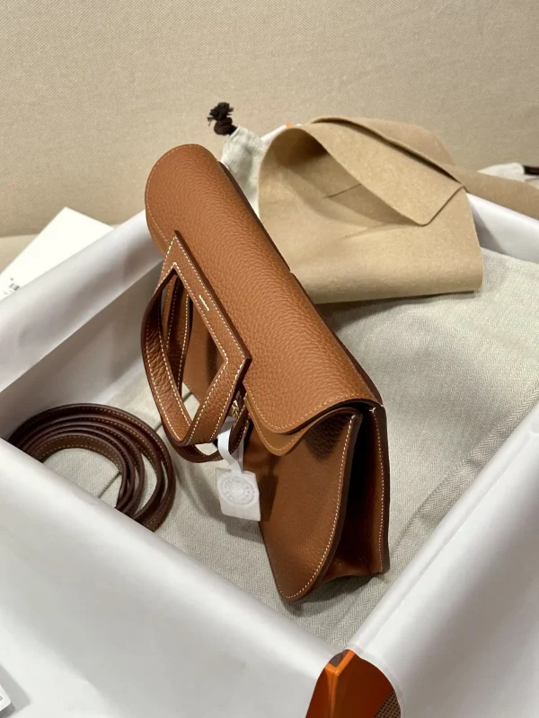 Hermes Halzan  Brown - Image 7