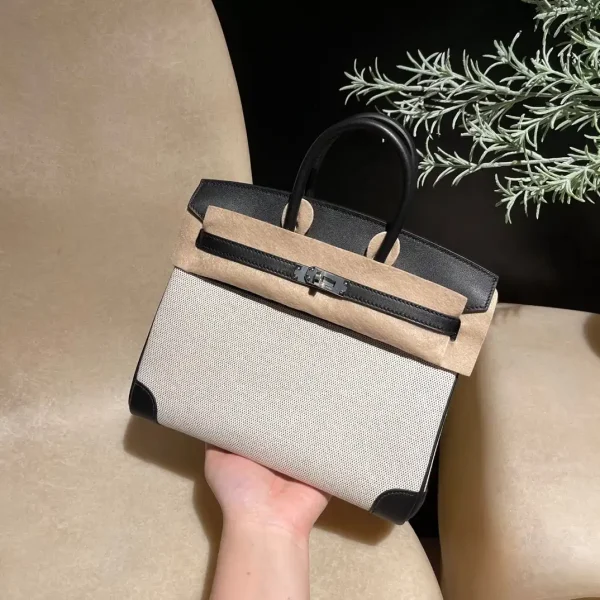 Hermes Birkin Swift Black Silver