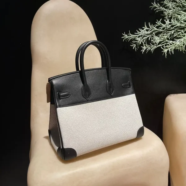 Hermes Birkin Swift Black Silver - Image 8