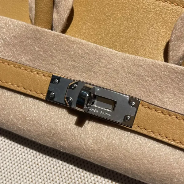Hermes Birkin Swift Marsala Brown Silver - Image 3
