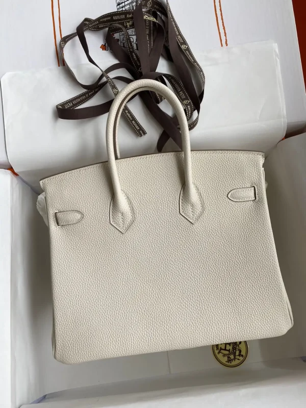 Hermes Birkin White Togo Gold - Image 3