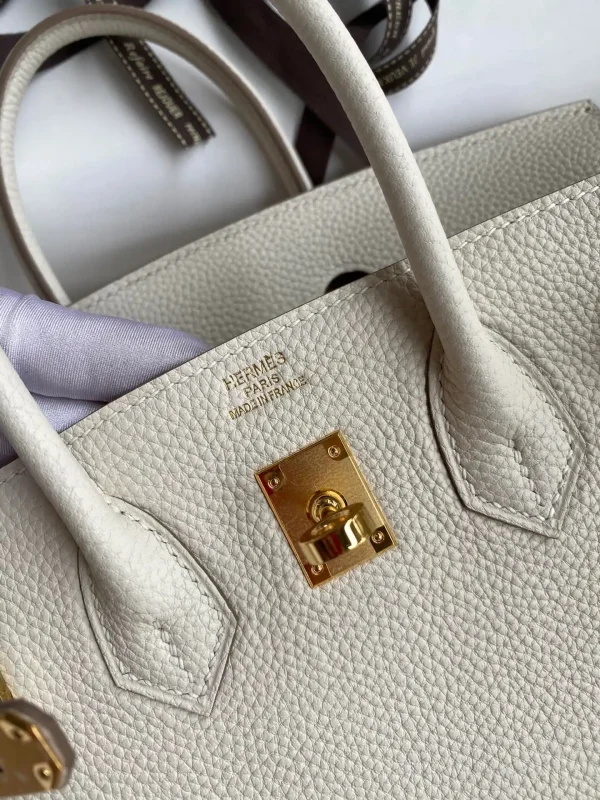Hermes Birkin White Togo Gold - Image 4