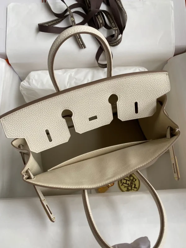 Hermes Birkin White Togo Gold - Image 6