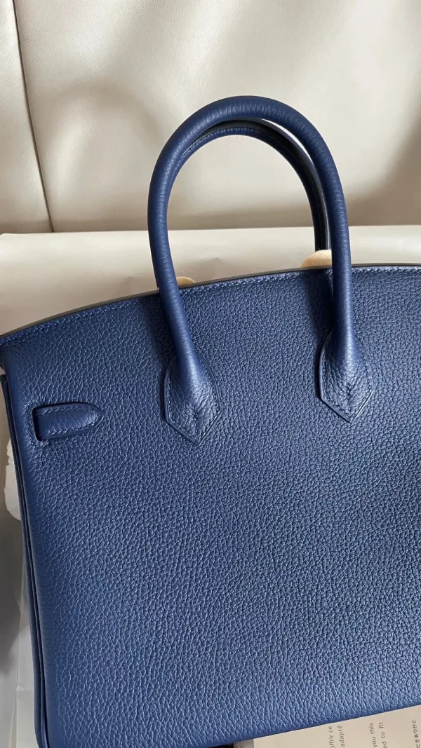 Hermes Birkin Sapphire Blue Togo - Image 4