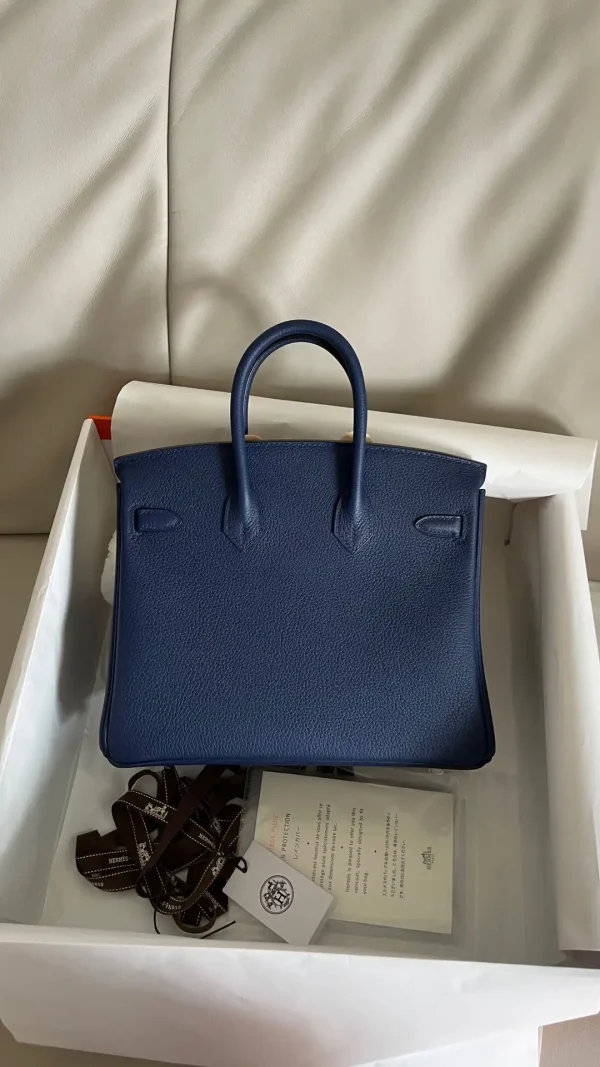 Hermes Birkin Sapphire Blue Togo - Image 5
