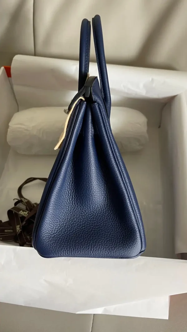 Hermes Birkin Sapphire Blue Togo - Image 7