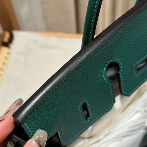 Hermes Birkin Peacock Green Togo - Image 4