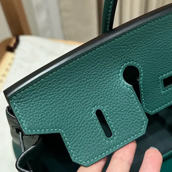 Hermes Birkin Peacock Green Togo - Image 3