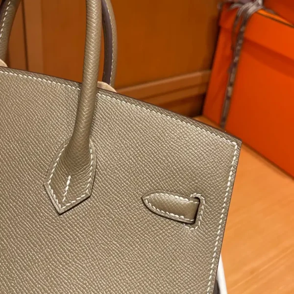 Hermes Birkin Epsom Elephant Grey - Image 6