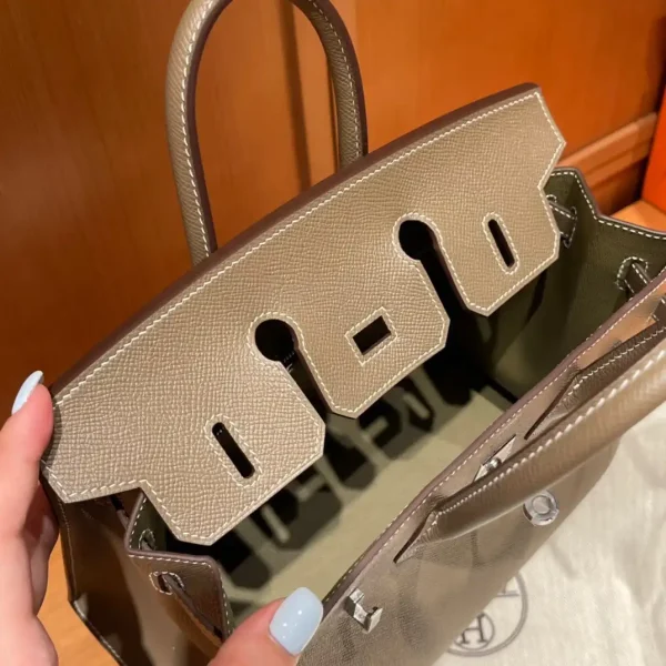 Hermes Birkin Epsom Elephant Grey - Image 7