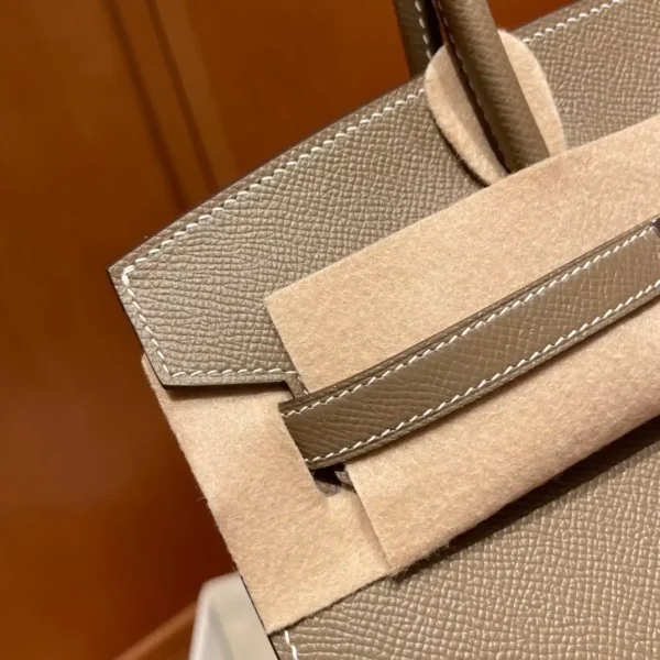 Hermes Birkin Epsom Elephant Grey - Image 8
