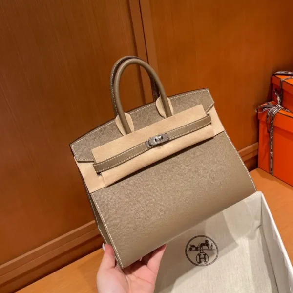 Hermes Birkin Epsom Elephant Grey - Image 2