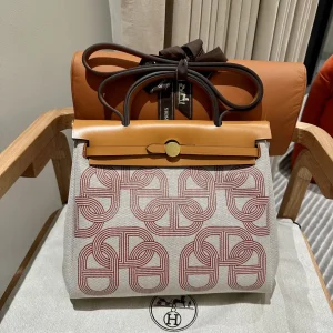 Hermes Herbag 31cm Circuit Orange