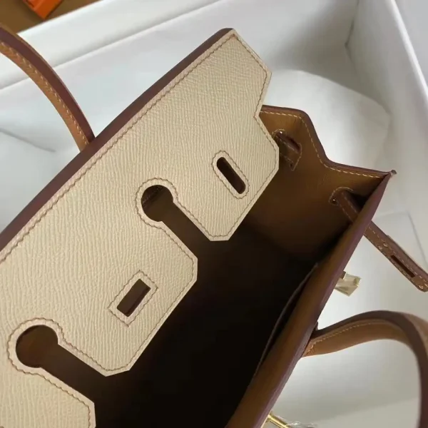 Hermes Birkin Trench Brown Frosted - Image 4