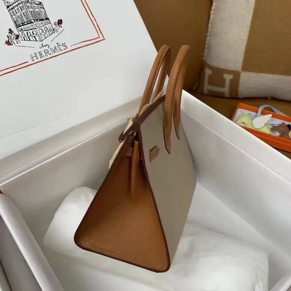 Hermes Birkin Trench Brown Frosted - Image 5