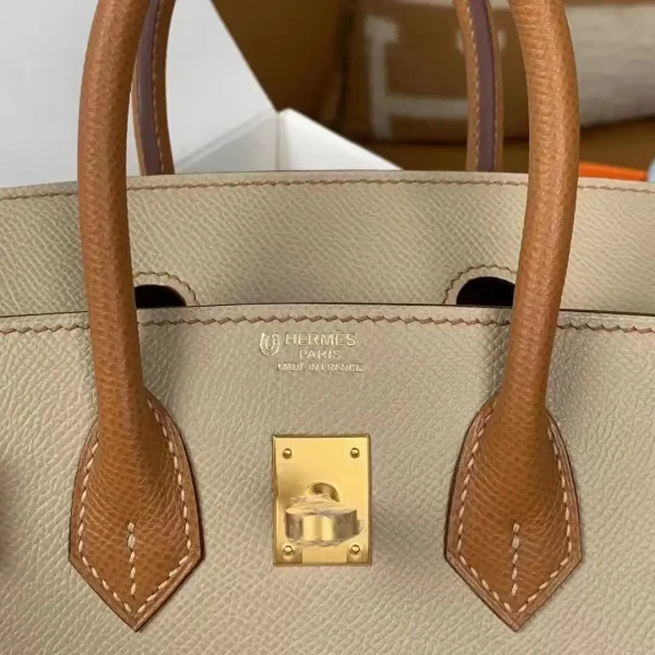 Hermes Birkin Trench Brown Frosted - Image 2