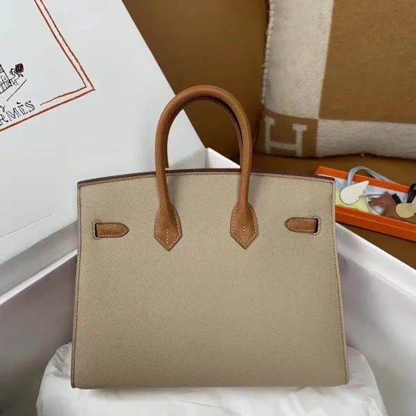 Hermes Birkin Trench Brown Frosted - Image 8