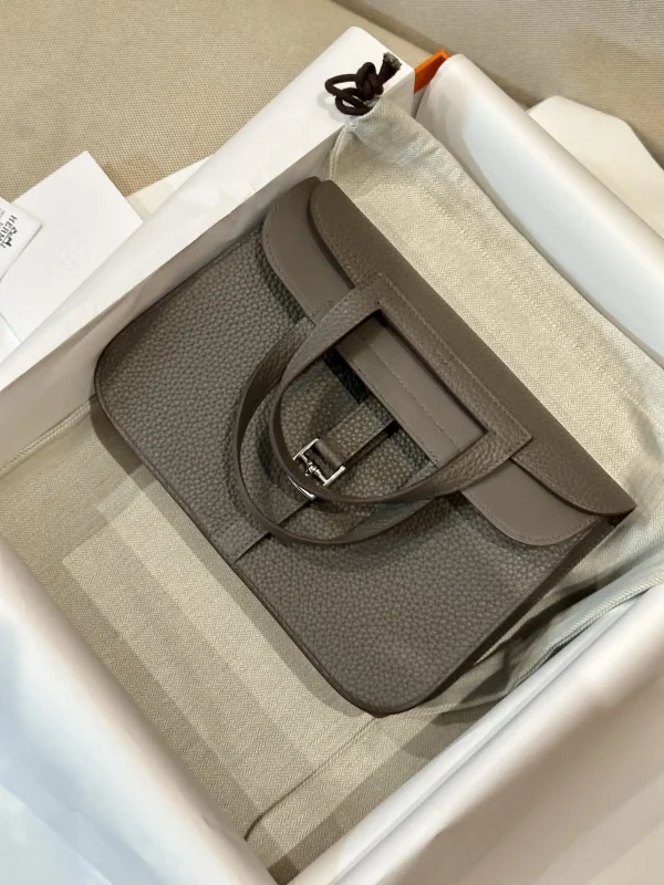 Hermes Halzan Dark Grey - Image 5