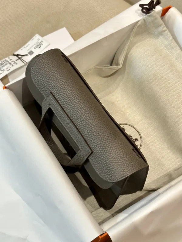 Hermes Halzan Dark Grey - Image 6