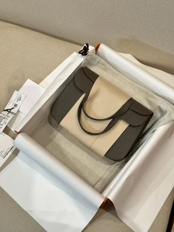Hermes Halzan Dark Grey - Image 7