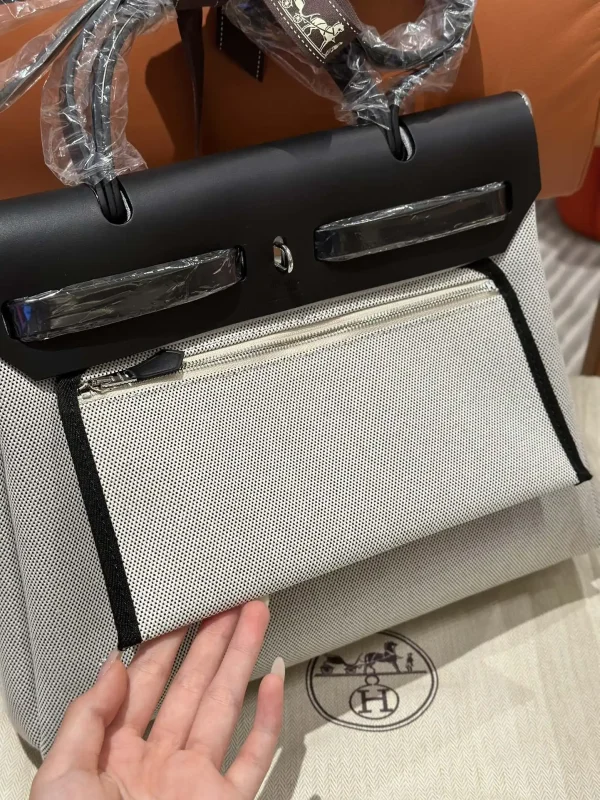 Hermes Herbag 31cm Circuit Black - Image 12