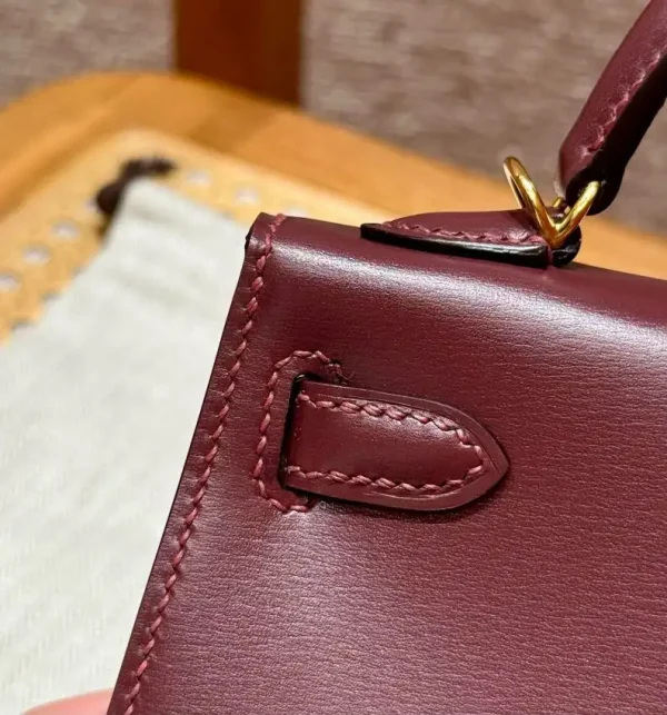 Hermes Kelly Rouge Box - Image 11