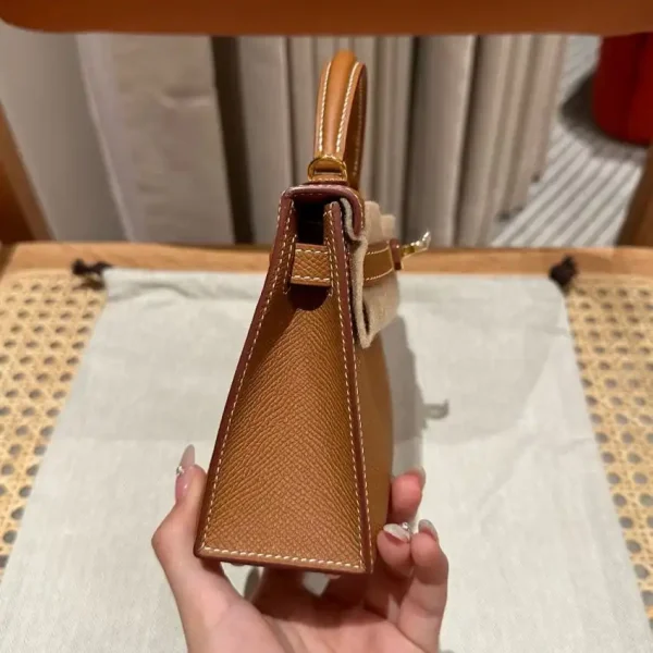 Hermes Kelly Brown Epsom Gold - Image 6