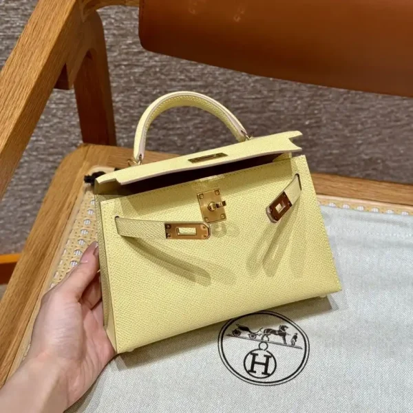 Hermes Kelly Jaune Poussin - Image 9