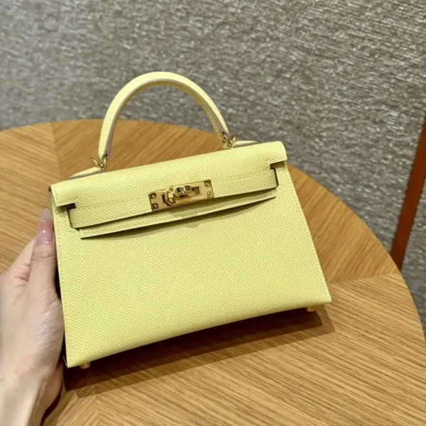 Hermes Kelly Jaune Poussin - Image 3