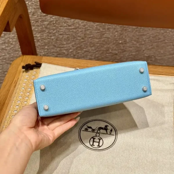 Hermes Kelly Celeste  Epsom - Image 8