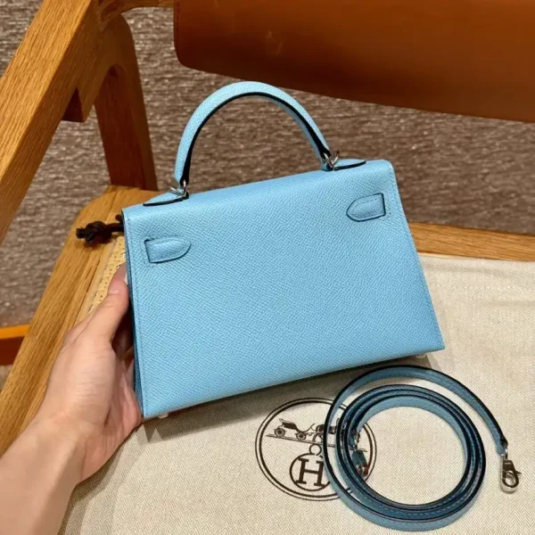 Hermes Kelly Celeste  Epsom - Image 10