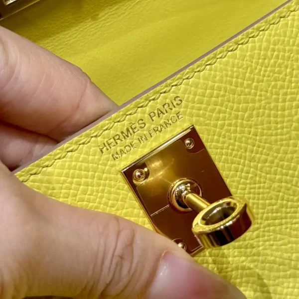 Hermes Kelly Lime - Image 6