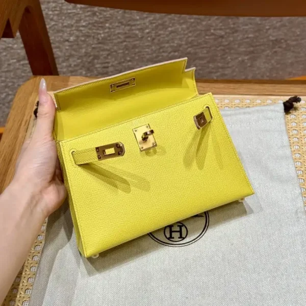 Hermes Kelly Lime - Image 7