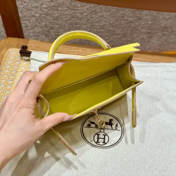 Hermes Kelly Lime - Image 9